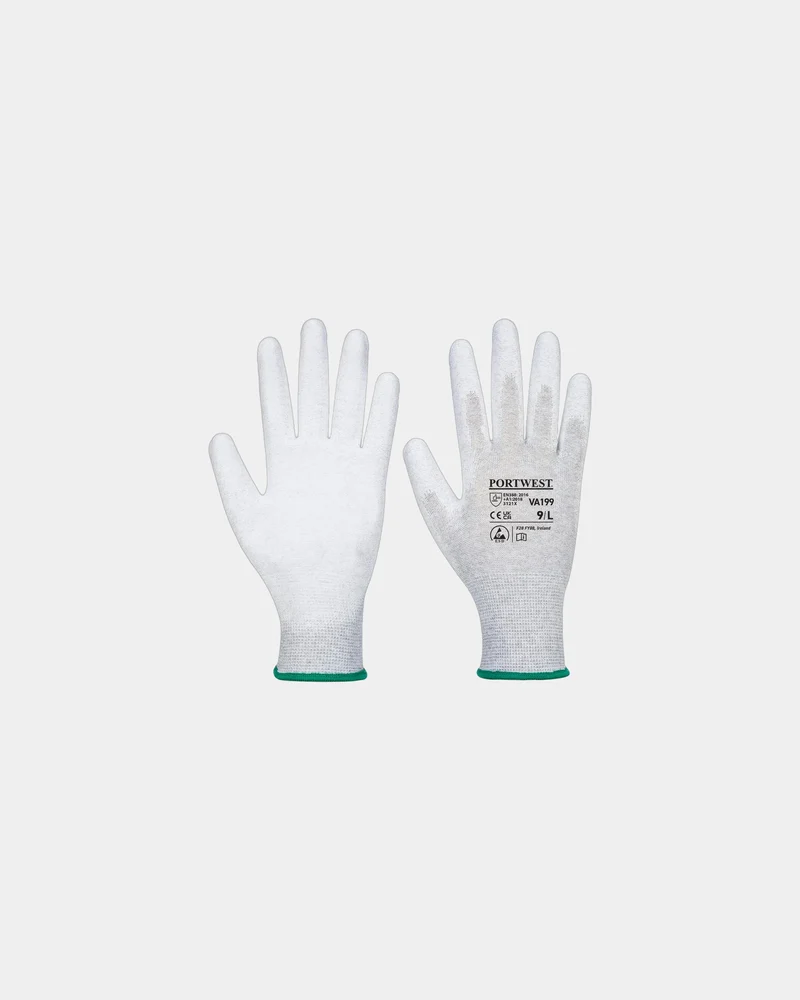 Antistatische handschoen PU nylon om te personaliseren