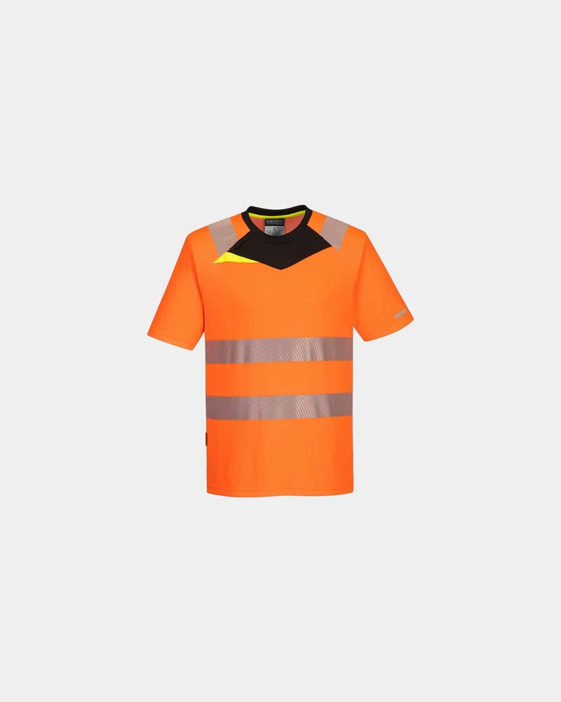 T-shirt hi-vis polyester mesh 150 g/m² om te personaliseren