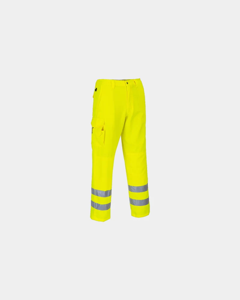 Combatbroek HV zichtbaarheid polycoton om te personaliseren