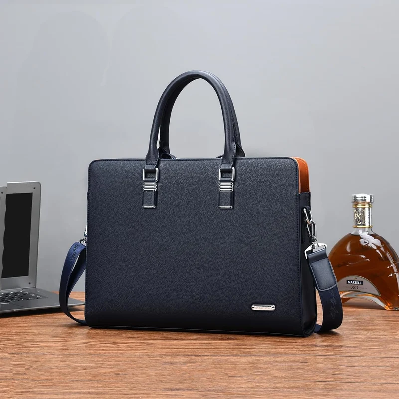 Unisex Zakelijke Laptoptas met Multi-Vakken voor Professionals