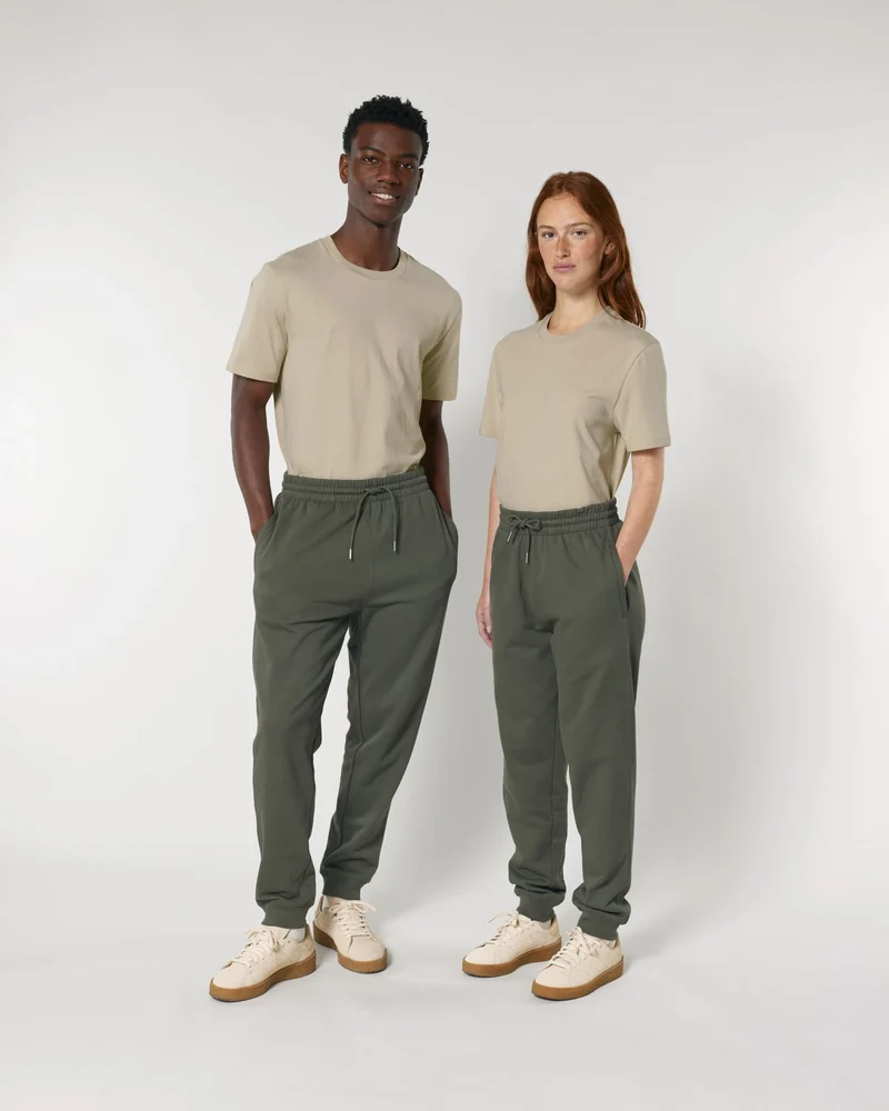 Joggingbroek biologisch katoen om te personaliseren