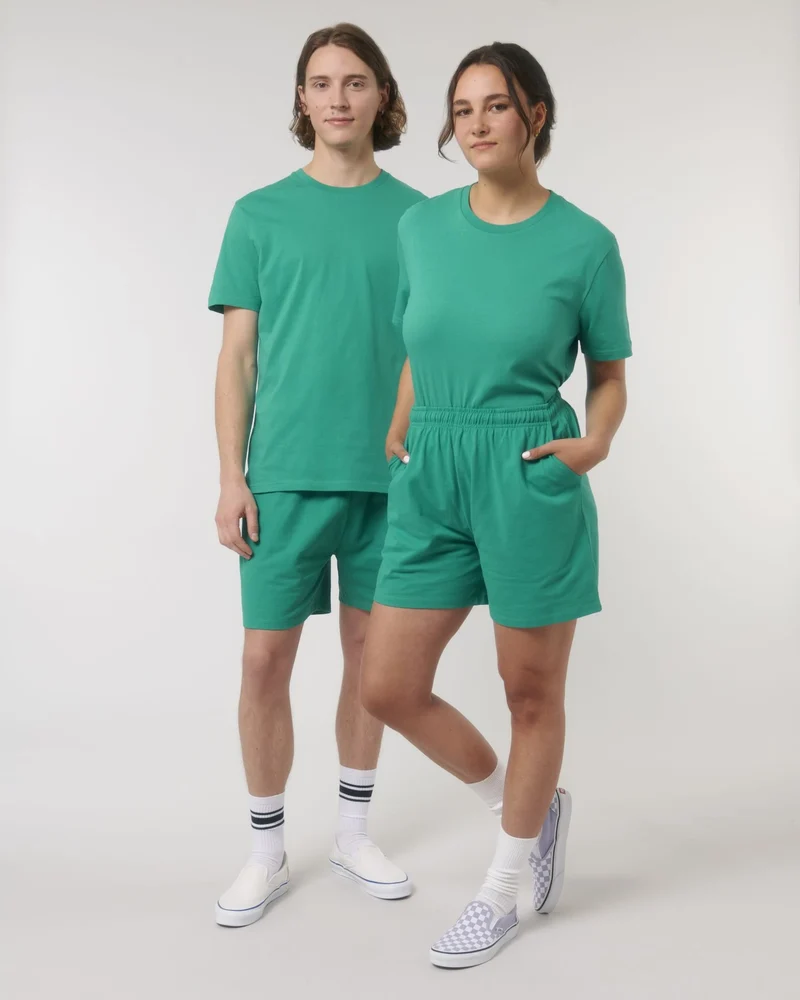Short unisex biologisch katoen om te personaliseren