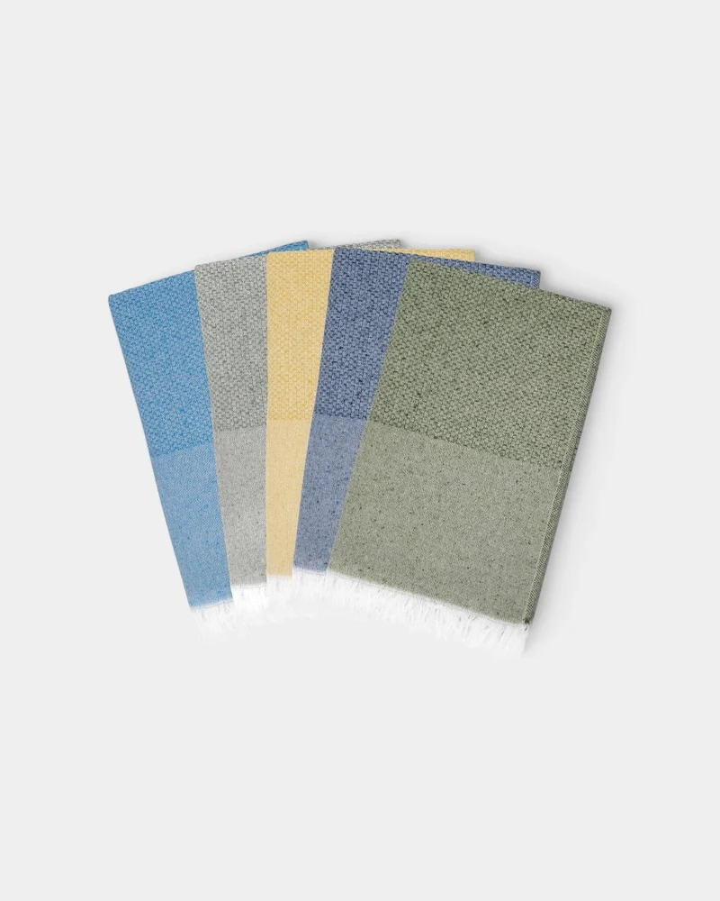 Fouta in gerecycled katoen om te personaliseren