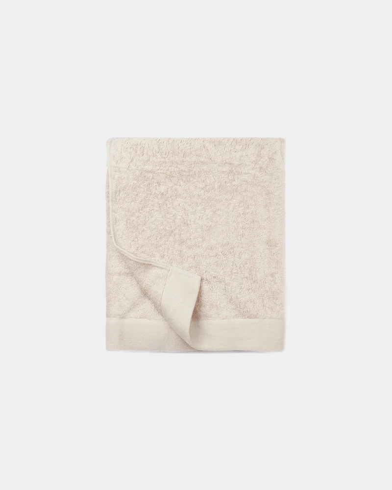 Handdoek katoen Lyocell Birch 90x150 om te personaliseren