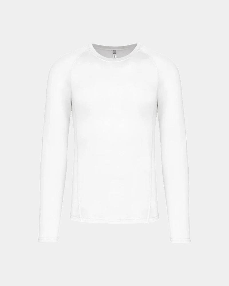 Unisex sport T-shirt met lange mouwen, te personaliseren