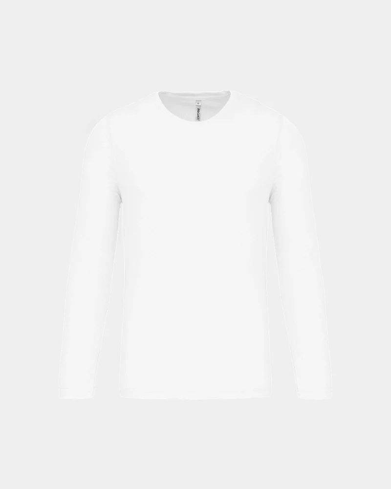 Heren sport T-shirt met lange mouwen, te personaliseren