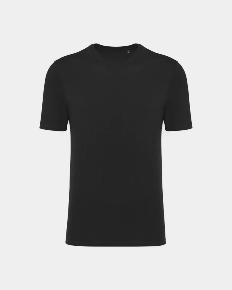 Personaliseerbare unisex T-shirt met ronde hals, Made in Europe