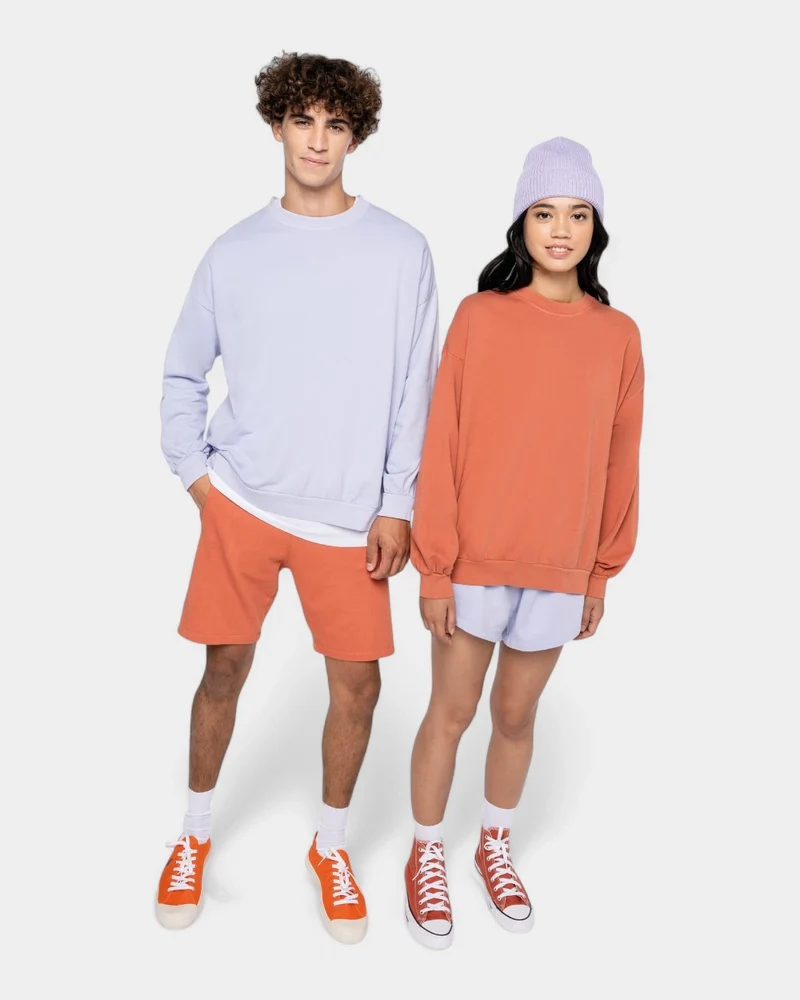 Oversized sweatshirt Made in Europe unisex, te personaliseren