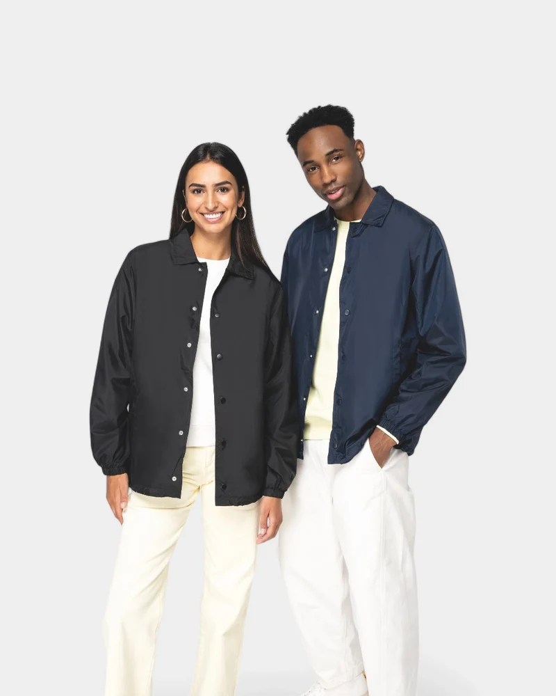 Ecologisch verantwoord winddicht unisex jack om te personaliseren