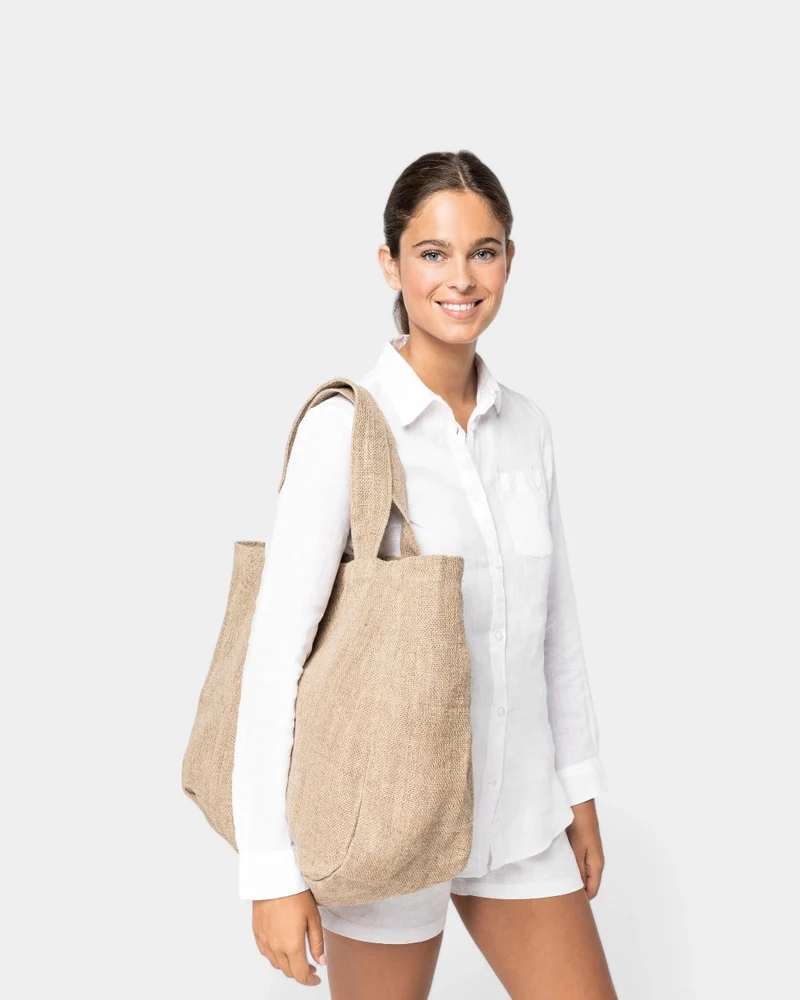 Jute boodschappentas om te personaliseren