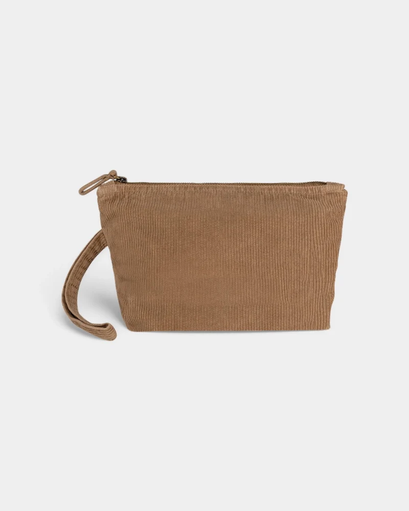 Gewassen etui in corduroy om te personaliseren