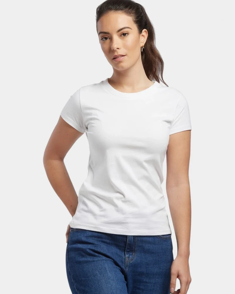 Dames T-shirt Made in France, te personaliseren