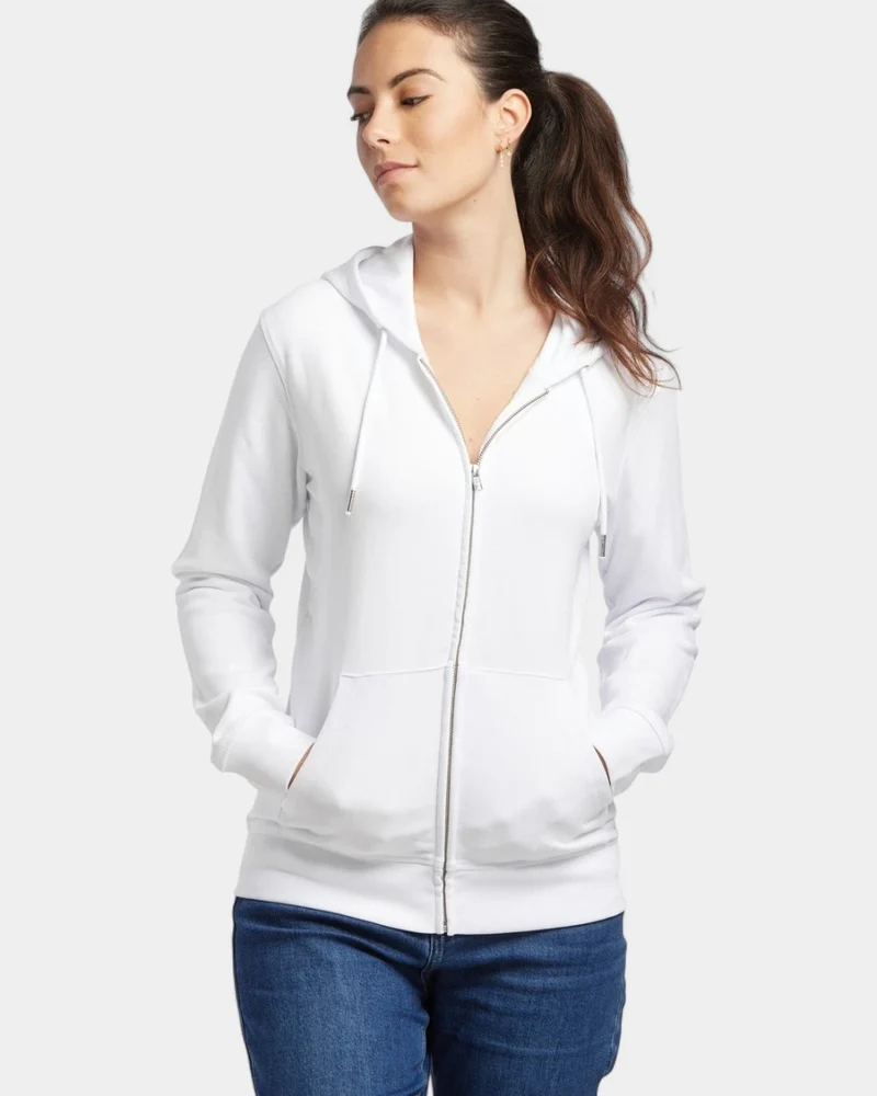Unisex rits-hoodie Made in France, te personaliseren
