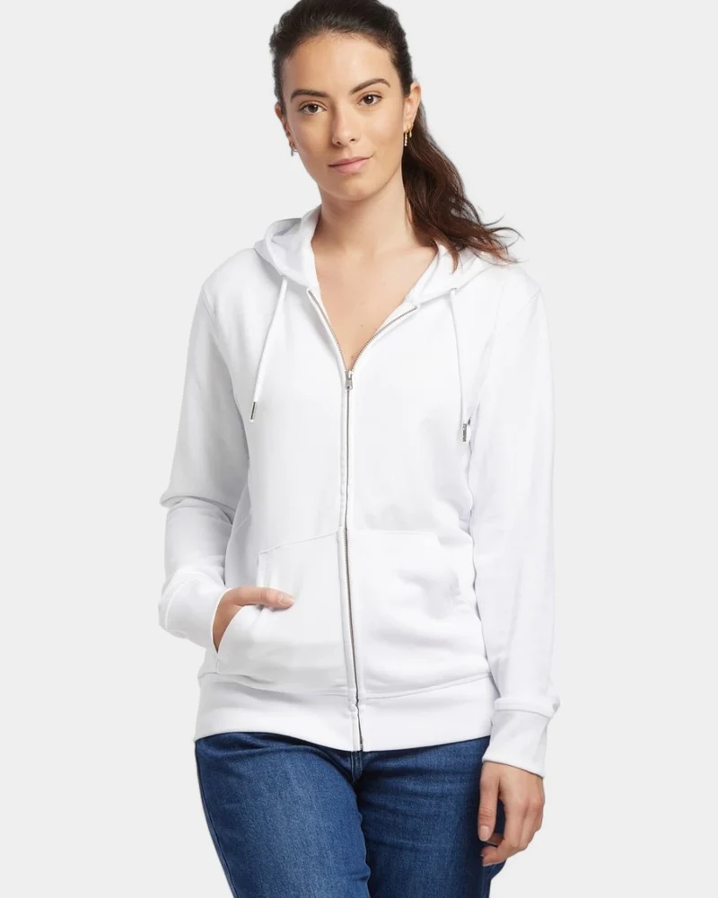 Unisex rits-hoodie Made in France, te personaliseren