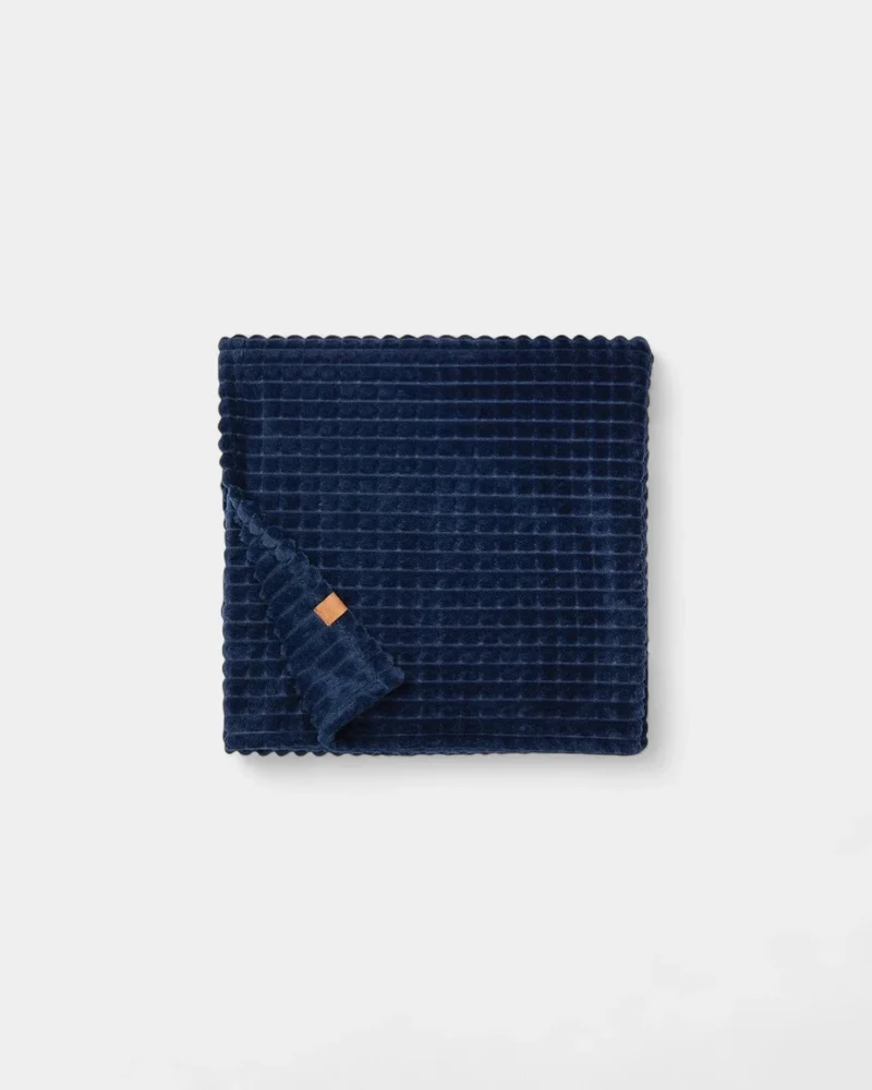 Plaid van gerecycled polyester, te personaliseren