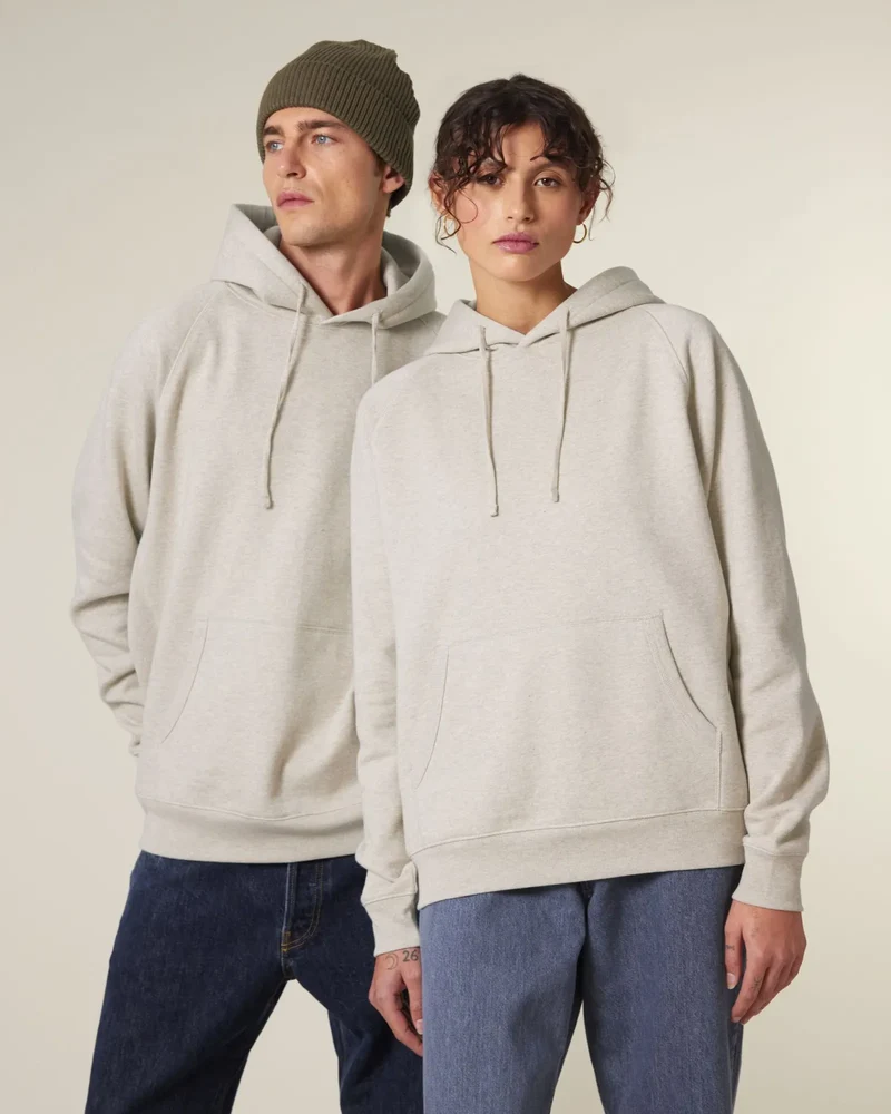 Hoodie unisex biologisch katoen om te personaliseren
