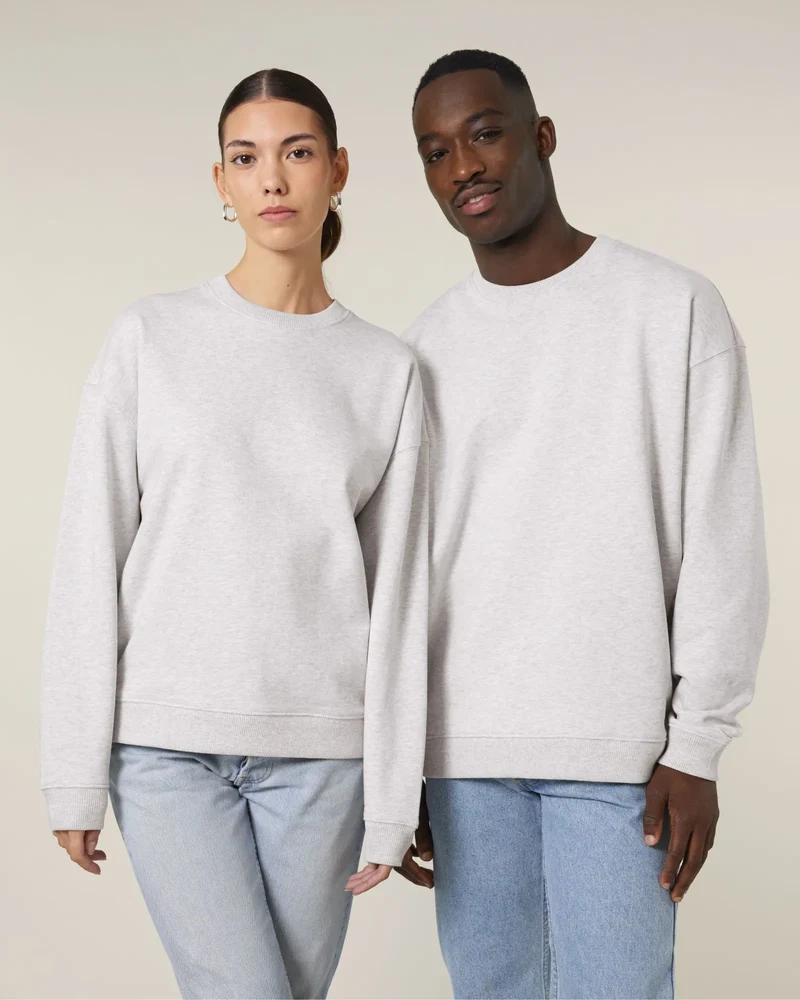 Sweater biologisch katoen om te personaliseren