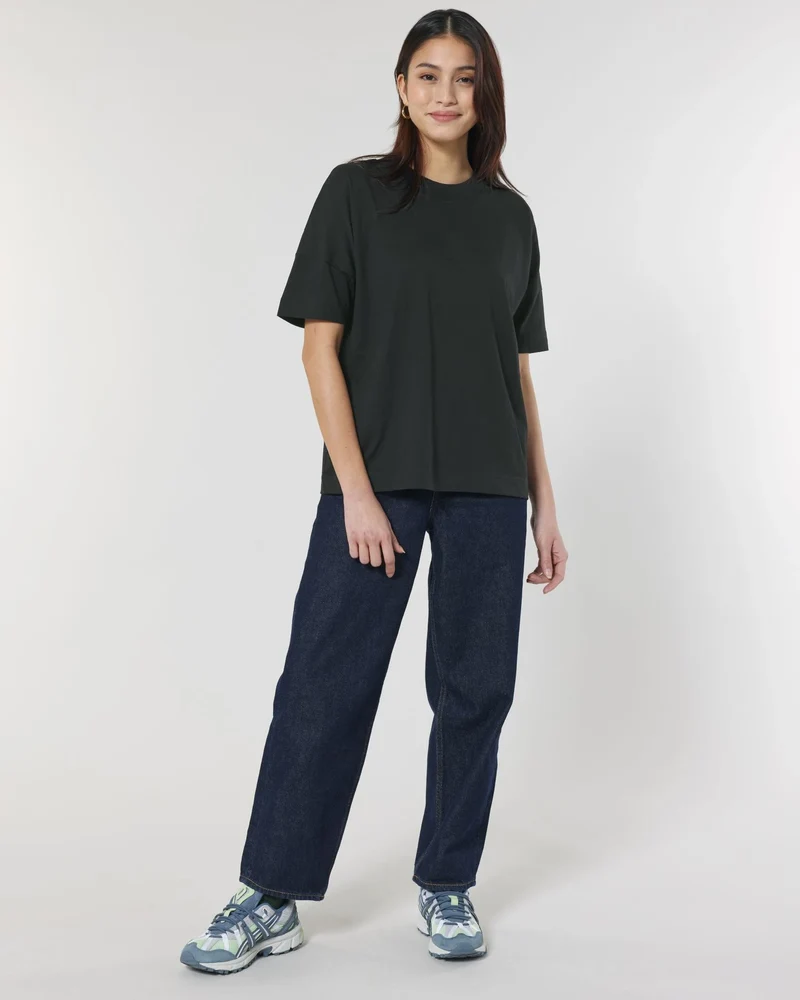 T-shirt oversized Stanley/Stella om te personaliseren