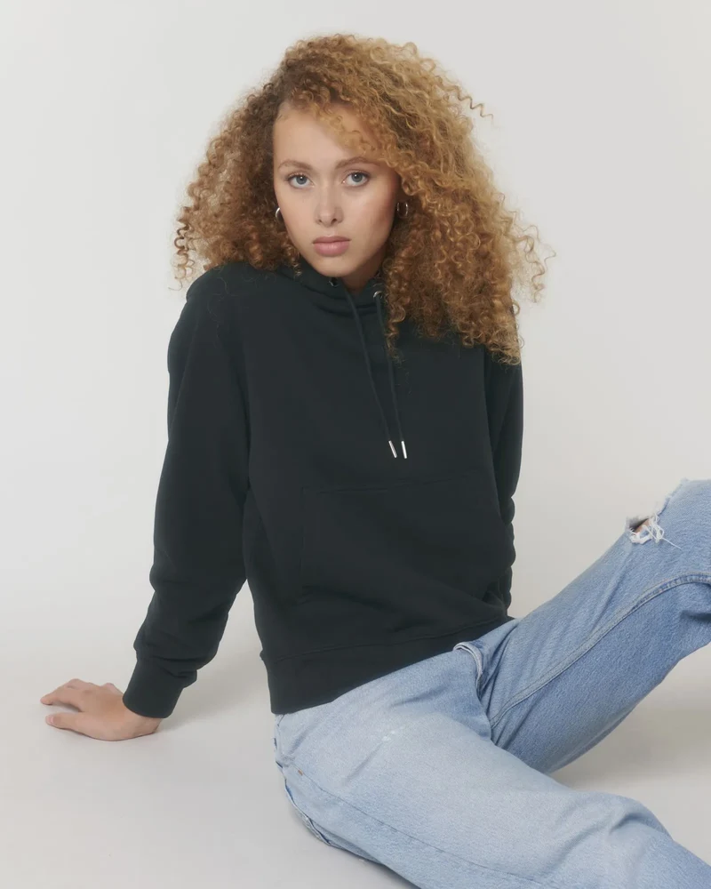 Hoodie biologisch katoen Stanley/Stella om te personaliseren